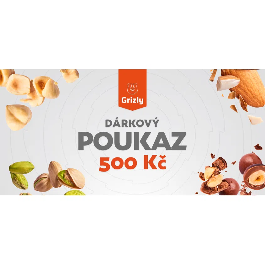 Dárkový elektronický poukaz 500 Kč